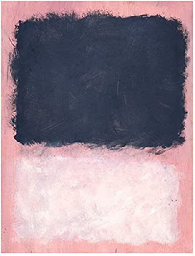Picture Peddler Untitled 1967 by Mark Rothko Abstract Metallic Print Poster Image Size is 9x12, Overall Size is 11x14