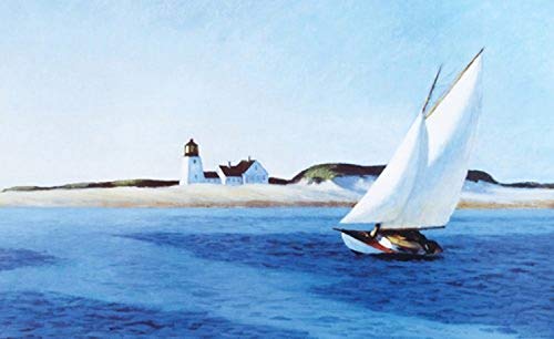 Buyartforless The Long Leg by Edward Hopper 7x5 (Card Size) Art Print Poster Wall D'cor American Museum Master