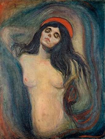 Madonna 1894 Poster Print by Edvard Munch (9 x 12)
