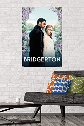 Trends International Netflix Bridgerton-Daphne and Simon Wall Poster, 22.375" x 34", Unframed Version