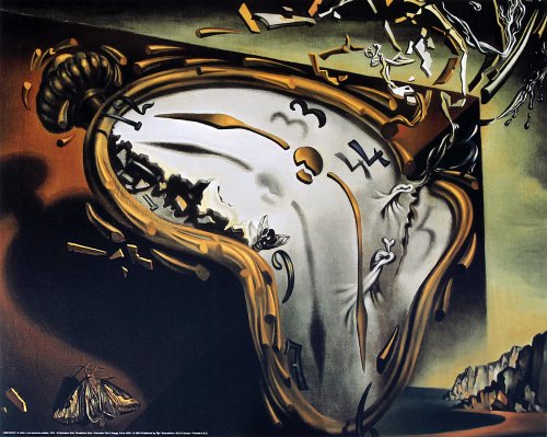 EuroGraphics The Melting Watch by Salvador Dali Art Print Poster (19 3/4 x 15 3/4")