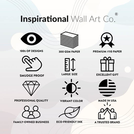 Inspirational Wall Art Co. - Wisdom - NASA Believe Aliens UFO Wall Decor Wisdom Motivational Quotes Posters - Poster Gift Print Bedroom Home Decor - 11X17 inches