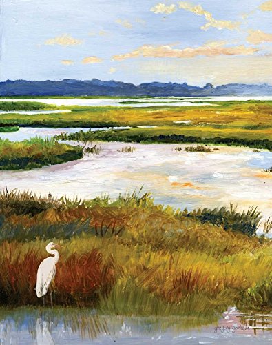 Salt Marsh Sanctuary I Poster Print by Gregory Gorham (11 x 14)