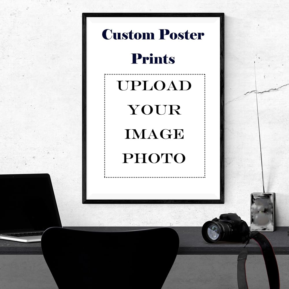 EISTYEMI Custom Poster Prints - Upload Your Image/Photo, Personalized Photo to Poster Printing Home Decor Wall Art Prints(8 x 10 inches)