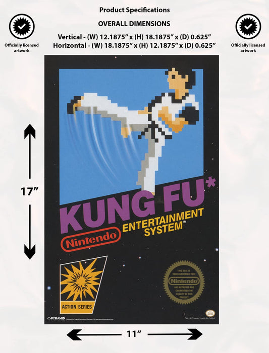Pyramid America Nintendo Kung Fu 11x17 Poster Print