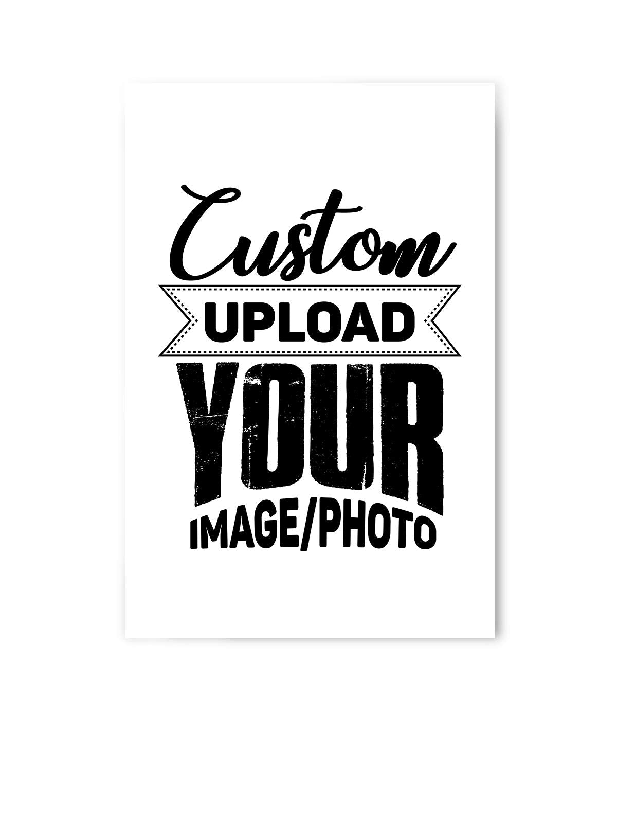 Awkward Styles Personalized Custom Poster Print DIY Personalized Poster Paper Photo Image Wedding Picture Birthday Picture Gifts 8" x 12"