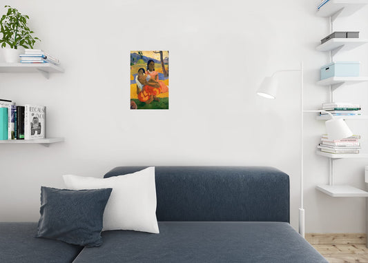 Paul Gauguin When Will You Marry Poster 1892 Artist French Post Impressionist Oil Painting Cool Wall Decor Art Print Poster 12x18