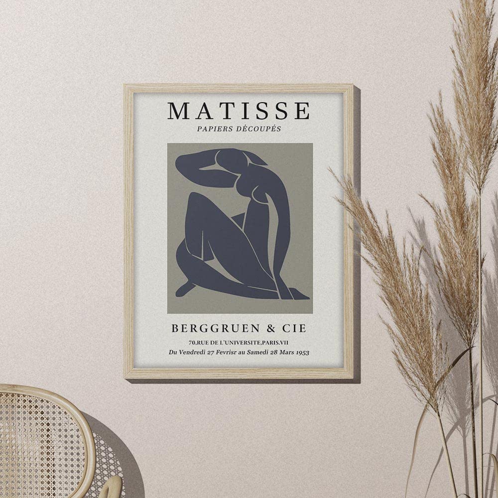 Canssape Henri Matisse Wall Art Prints|Set of 6 Matisse Posters for Room Aesthetic Wall Decor Boho Abstract Wall Art Posters (8"x10"Unframed)
