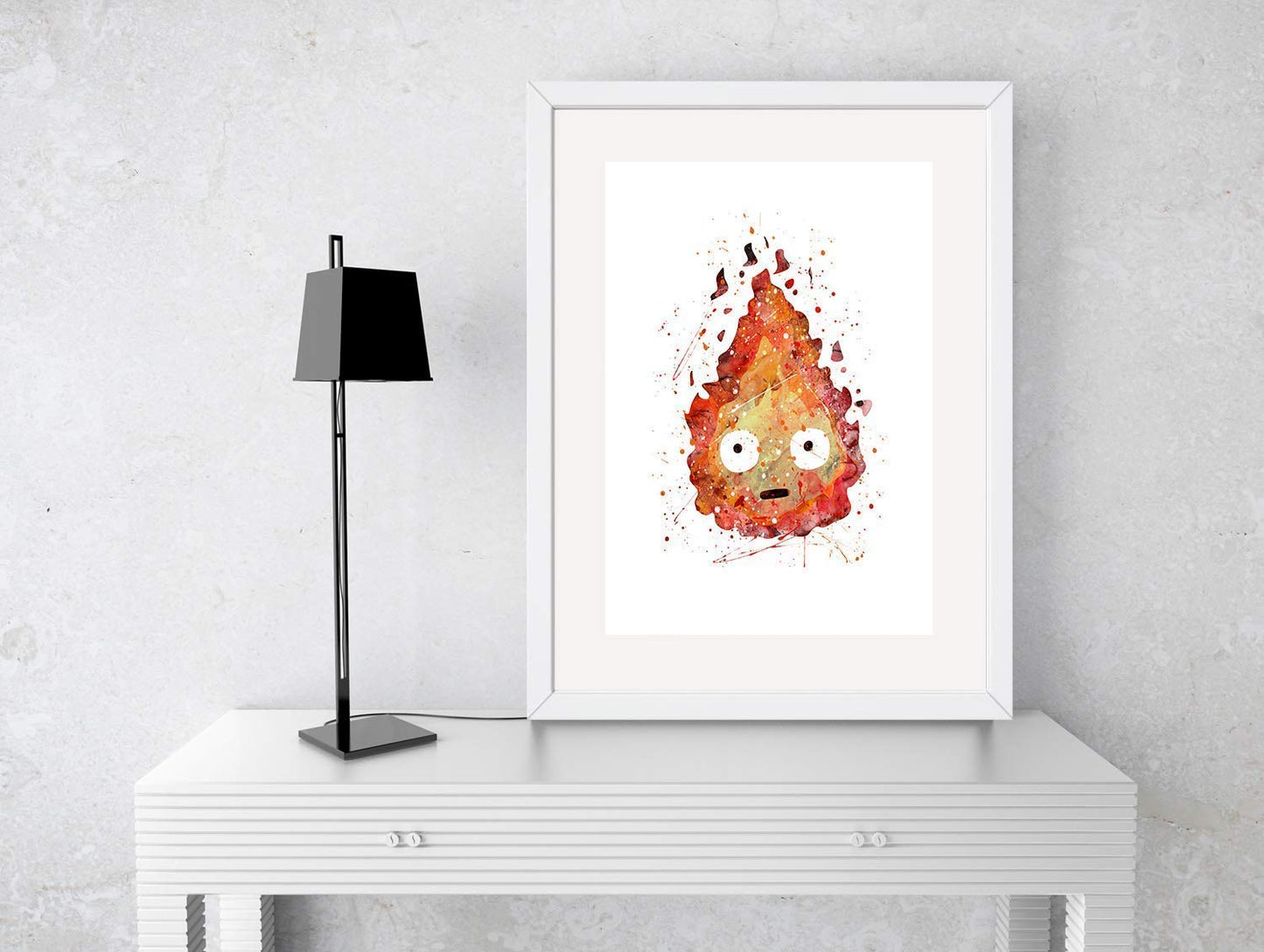 Japanese Anime Prints, Anime Watercolor, Nursery Wall Poster, Holiday Gift, Kids and Children Artworks, Digital Illustration Art