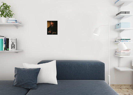 Tupac Posters 2Pac Poster Tupac Hoodie Photo 90s Hip Hop Rapper Posters For Room Aesthetic Mid 90s 2Pac Memorabilia Rap Posters Music Merchandise Merch Thick Paper Sign Print Picture 8x12