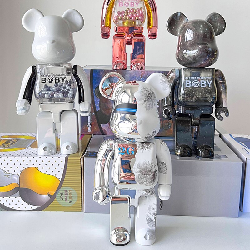 BearBrick Inspired Sculpture Home Deco Statue
