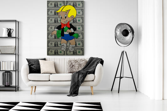 Richie Rich Wall Art Canvas - Studio