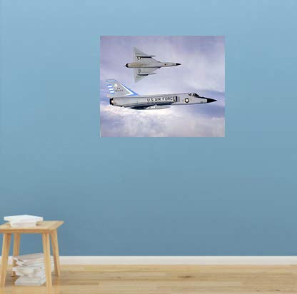 Military Aircraft Vintage Convair F-106 jet Delta Dart Interceptor Wall Decor Art Print Poster (16x20)