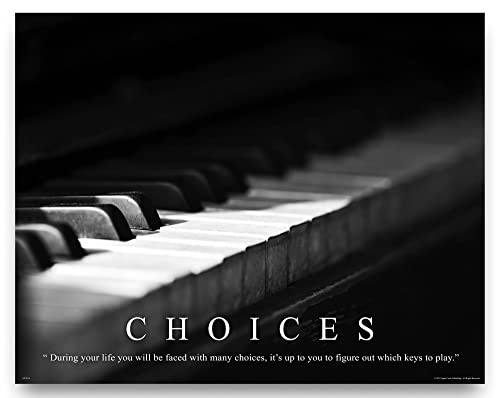 Music Instruments Motivational Poster Art Print 11x14 Piano Jazz Band Teacher Lessons Sheet Music Wall Decor Pictures
