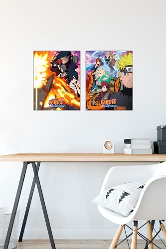 Trends International 11X14 2 Pack-Naruto Poster 2 Pack, 11" x 14", Unframed Version