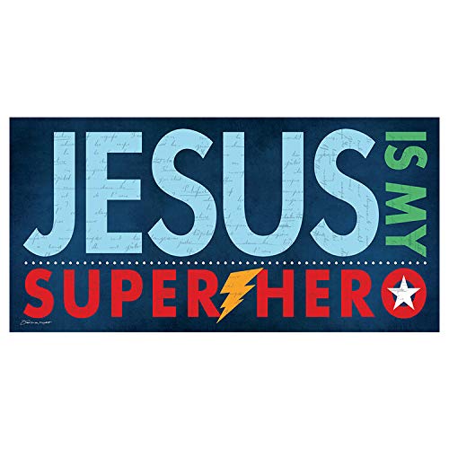 Jesus is My Super Hero, One 18x8 Poster Print by Stephanie Marrott
