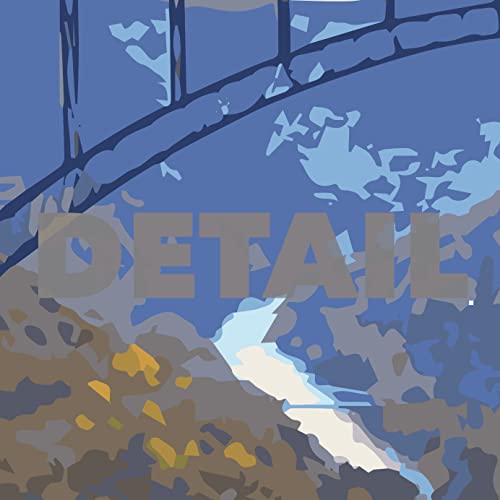 New River Gorge National Park Vintage-Style Travel Poster - 8x10-12x18-18x24-24x36 / 4x6 Postcard WPA Style West Virginia Art Print Gorge Bridge (4x6 Inch Postcard)