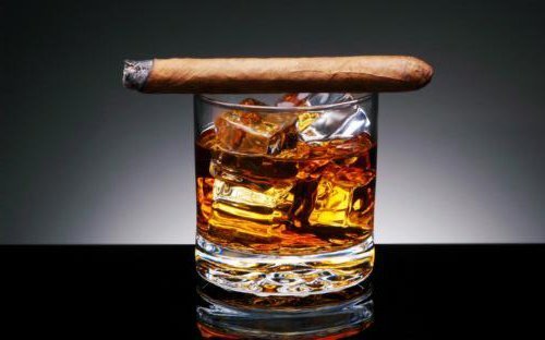 Cigar And Whisky Mini Poster #01 Art 11x17 Master Print