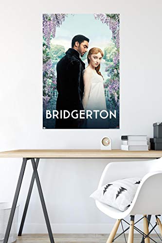 Trends International Netflix Bridgerton-Daphne and Simon Wall Poster, 22.375" x 34", Unframed Version