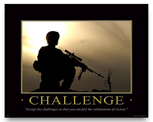 Apple Creek Military Motivational Poster Art Print 11x14 US Army Marines Airborne Infantry Soldier Sniper Tanks