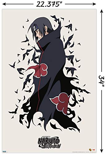 Trends International Naruto Shippuden - Itachi Wall Poster, 22.375" x 34", Unframed Version