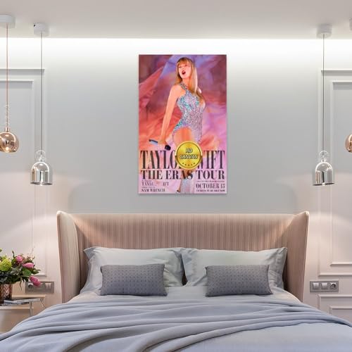 The Eras Tour Poster World Tour Music Posters Movie Posters Wall Art Paintings Canvas Wall Decor Home Decor Living Room Decor Aesthetic Prints 12x18inch(30x45cm) Unframe-style