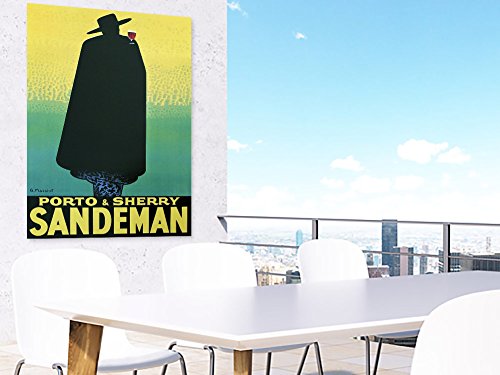 Vintage Poster Print "Porto and Sherry Sandeman" by Georges Massiot (16.25 x 23.5 inches)