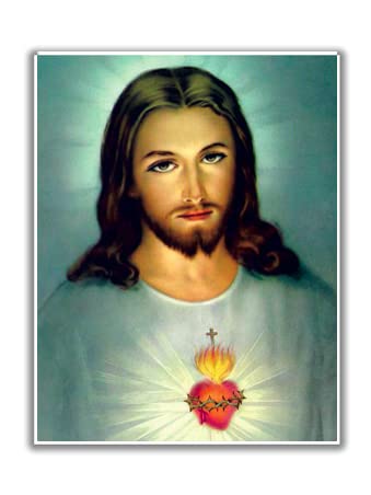 ShopHaven Jesus Art, Christian Poster, Christ Jesus Art, Christian Decor, Catholic Christian Religious Art, Inspirational Print- 11x14 Print
