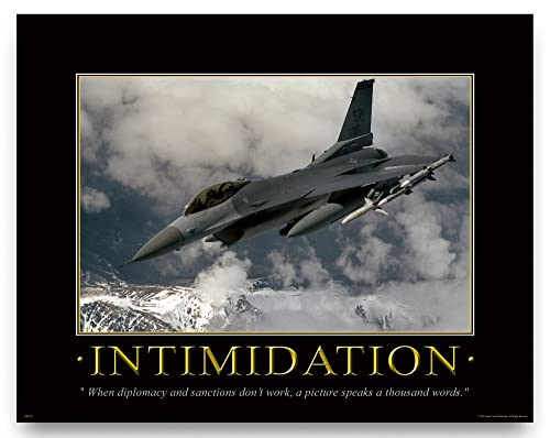 Military Motivational Poster Art Print 11x14 US Navy Air Force Fighter Jets Pilot Planes Academy