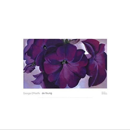 Petunias 1925 Georgia O'Keeffe Flower Floral Nature Poster (Choose Size of Print)