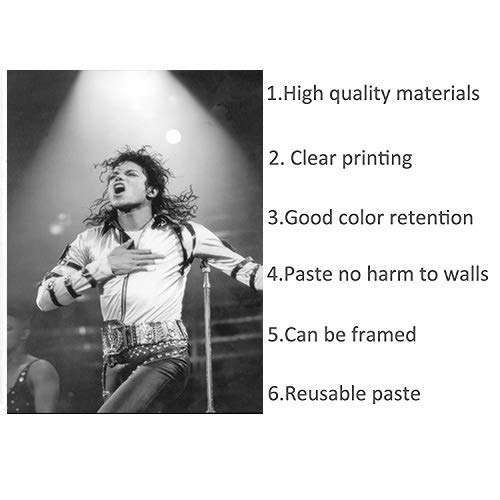 Avando King of Pop Super Star Poster Size 16''x20'' Unframed Poster Print (B)