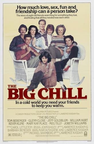 Big Chill, The Movie Poster 11x17 Master Print