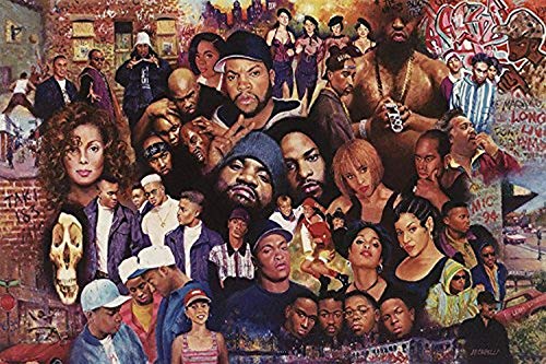 Buyartforless OG Rap Hip Hop Gangster 12x18 Art Print Poster