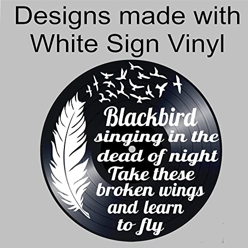 Blackbird Beatles Song Lyric Art on a REAL Vinyl Record - Music Wall Art Decor