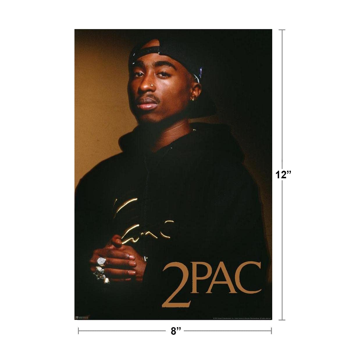 Tupac Posters 2Pac Poster Tupac Hoodie Photo 90s Hip Hop Rapper Posters For Room Aesthetic Mid 90s 2Pac Memorabilia Rap Posters Music Merchandise Merch Thick Paper Sign Print Picture 8x12