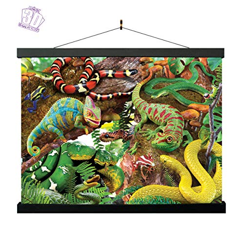 3D LiveLife Lenticular Wall Art Prints - Curious Creatures from Deluxebase. Unframed 3D Wildlife Poster. Perfect wall decor. Original artwork licensed from renowned artist, David Penfound