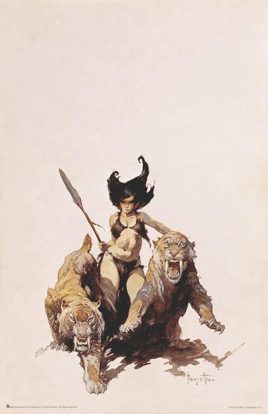 Scorpio Posters The Huntress - by Frank Frazetta - Poster - 11" x 17"