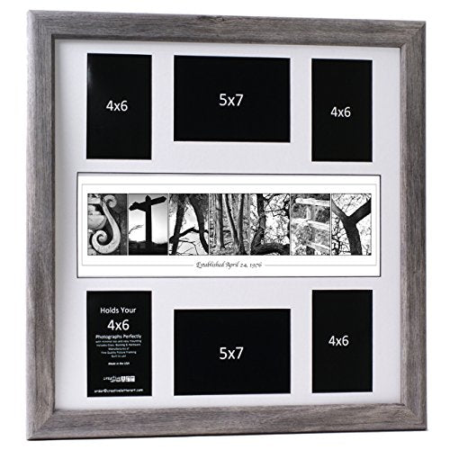 Personalized Wedding Name with 20x20-inch Signature Mat and Collage