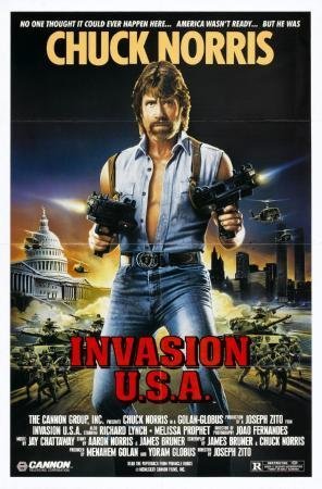 Invasion Usa Chuck Norris Movie Poster 11x17 Master Print