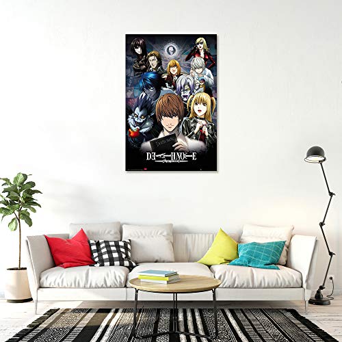 POSTER STOP ONLINE Death Note - Manga/Anime TV Show Poster/Print (Character Collage) (Size 24" x 36")