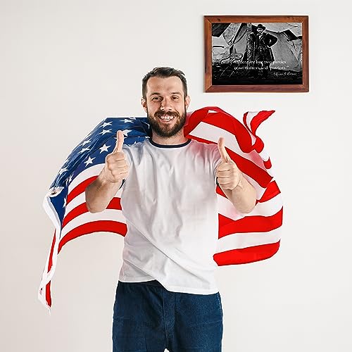There Are Two Parties - Ulysses Grant Inspirational Patriotic Wall Decor Poster, This Motivational Wall Art Is Ideal For Home Decor, Bedroom Decor, Man Cave Room Decor, or 4th Of July, Unframed - 10x8