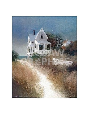 Sand Path Poster Print by Albert Swayhoover (13 x 19)