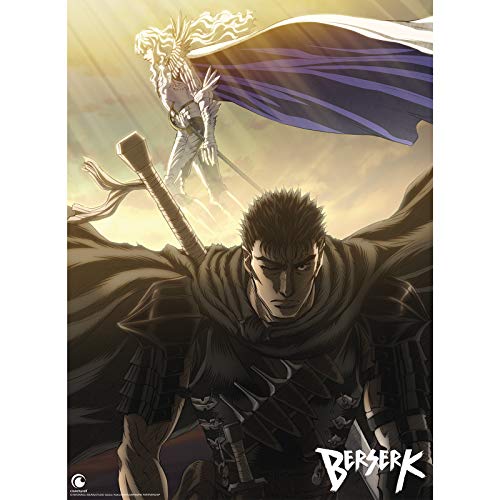 ABYSTYLE Berserk Unframed Boxed Poster 15" x 20.5" Featuring Guts, Griffith, Casca, Puck & Farnese Wall Art Prints for Bedroom Home Office Room Decor Gift