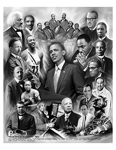 Great African Americans Men Poster Print by Wishum Gregory ( x 11)