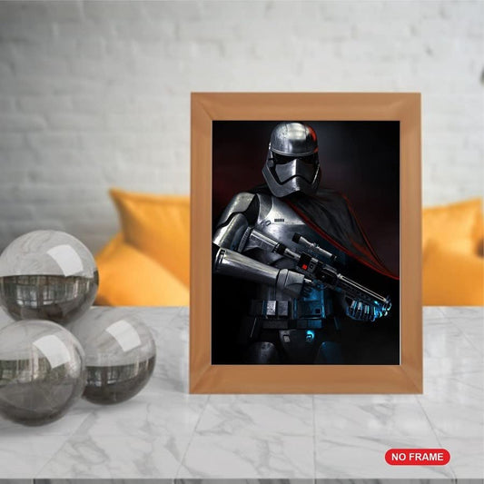 SYCART - Starwars Watercolor Poster Prints, Wall Decor For Kids, UNFRAMED Set of 4 (8x10 inches), Room Decor, Poster For Boys, Decorations, Poster for Kids, Dark Themed for Walls, Multicolor