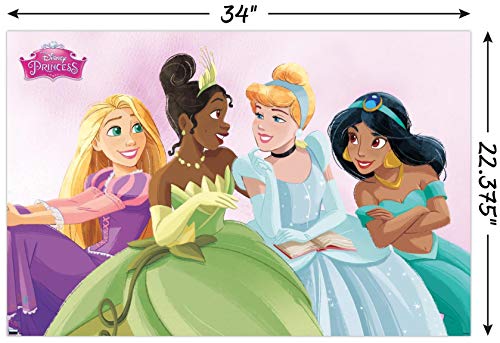 Trends International Disney Ultimate Princess Celebration-Group Wall Poster, 22.375" x 34", Unframed Version