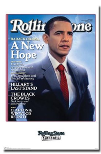 Trends International Rolling Stone Cover - Obama 22"x34" Art Print Poster