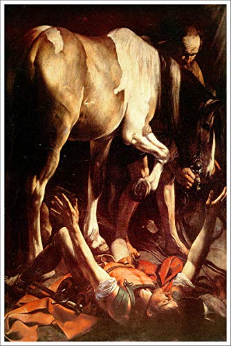 American Gift Services - Caravaggio Fine Art Poster Print The Conversion of St. Paul - 11x17