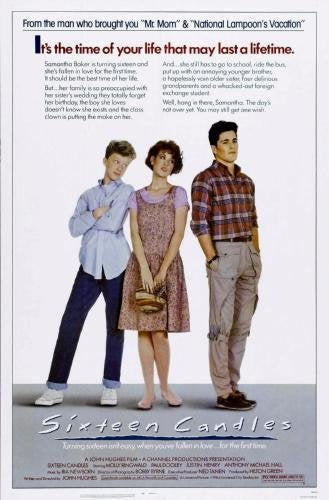 Sixteen Candles Movie Poster 11x17 Master Print