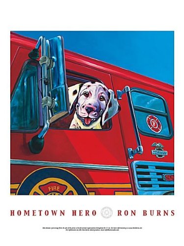 Hometown Hero by Ron Burns 16"x16" Art Print Poster